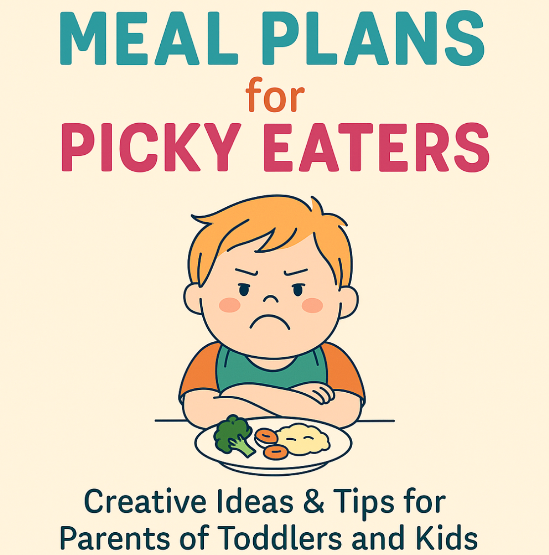 "MEAL PLANS FOR PICKY EATERS CREATIVE IDEAS & TIPS FOR PARENTS OF TODDLERS AND KIDS"